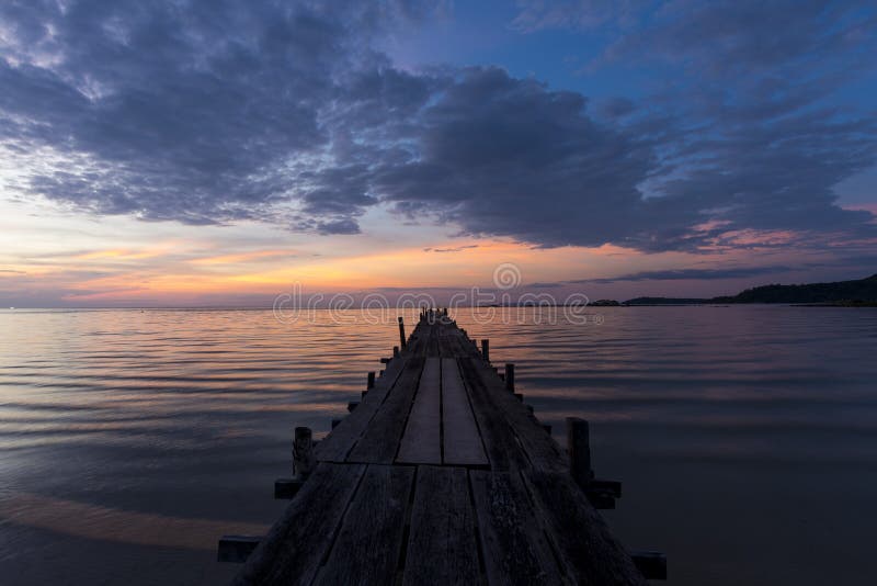 Wooden pier stock image Wooden pier stock image