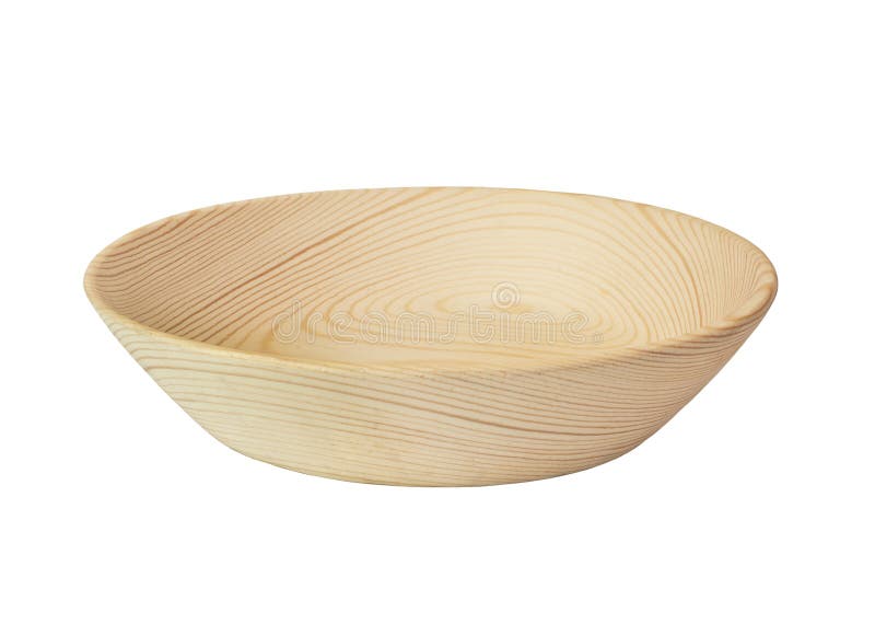 Wooden plate royalty free stock photo