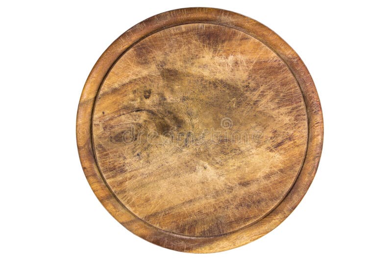 Wooden plate for meat