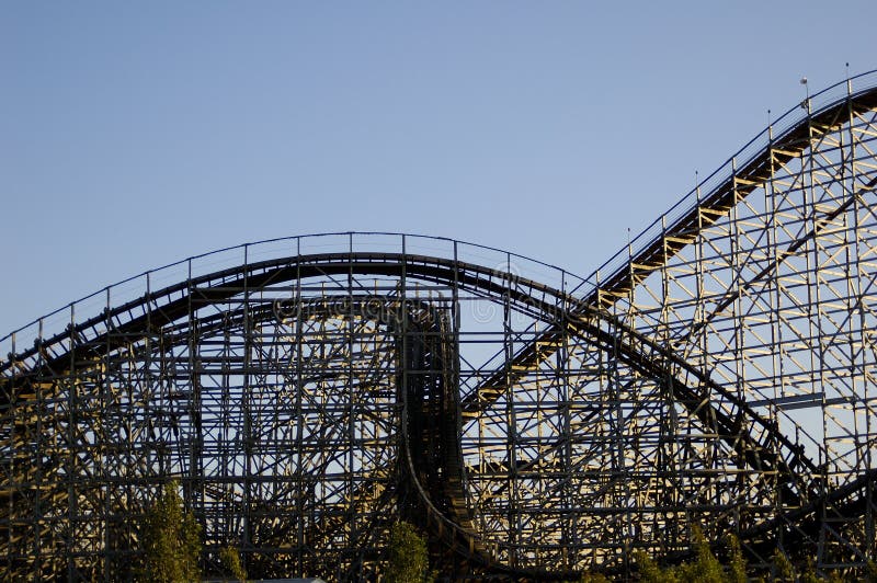 Wooden Roller Coaster