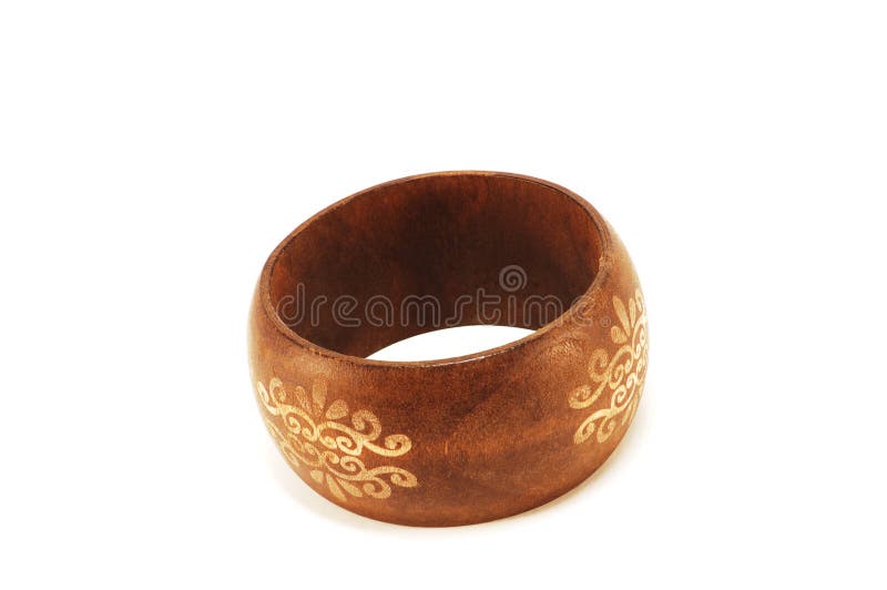 Wooden round bracelet