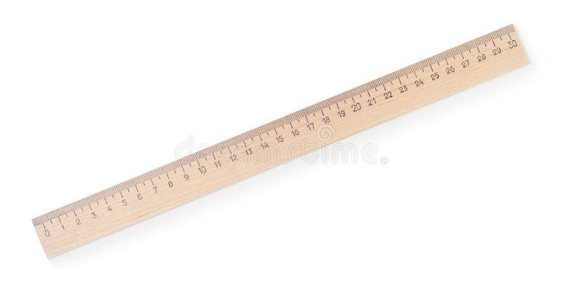 39inch Or 100cm Wood Long Ruler One Meter Meterstick Isolated On White  High-Res Stock Photo - Getty Images