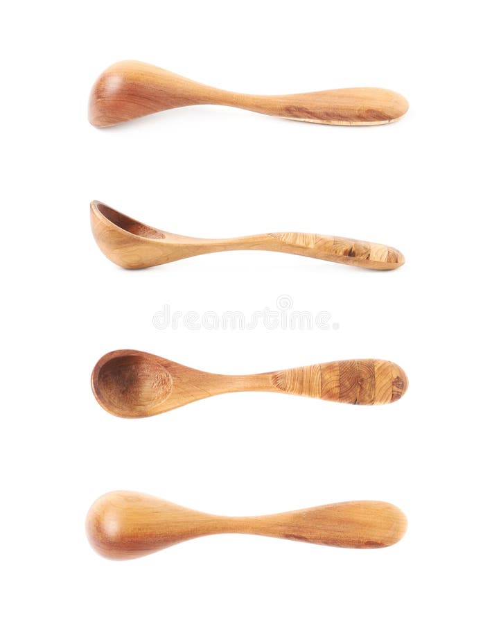 Wooden Serving Spoon Isolated Stock Photo Image of spoon, food 75757554