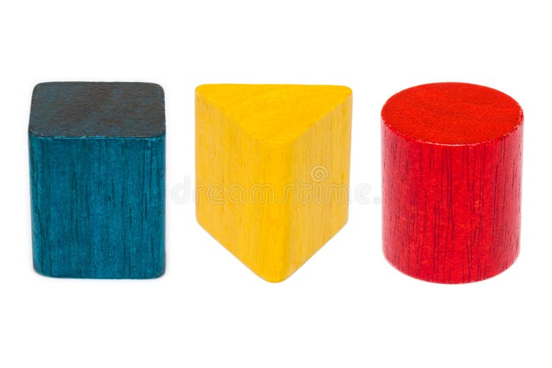 Wooden Shapes All color stock image. Image of shapes - 61942425