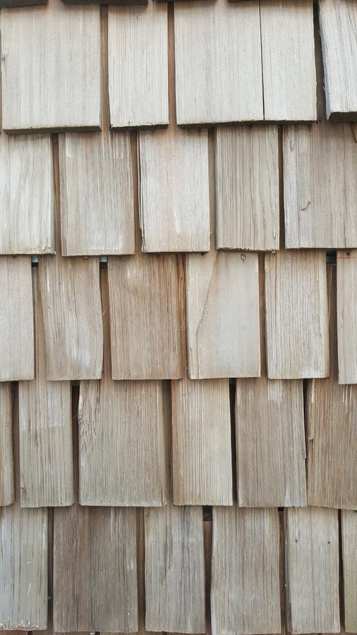 Wooden Shingle Wall Material Stock Image Image of architecture, matt 64566557