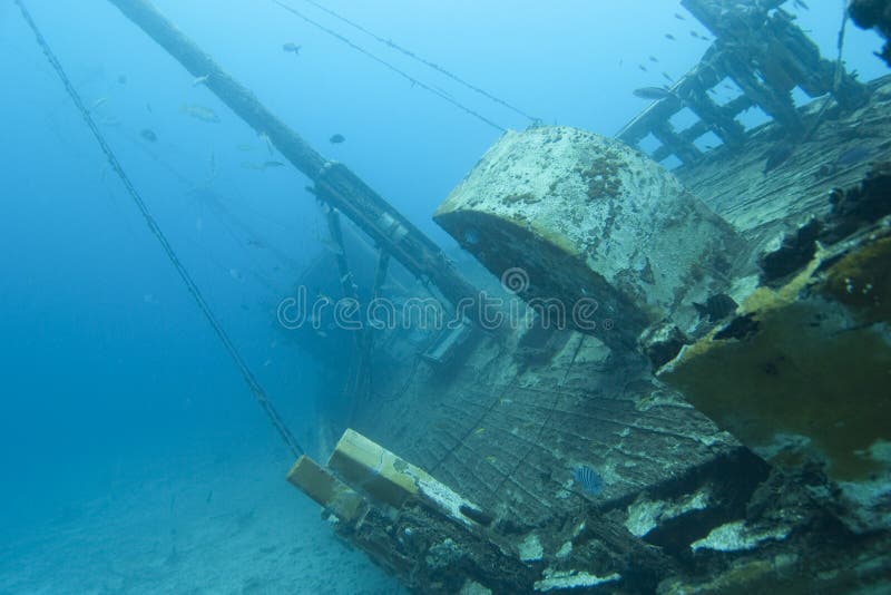Wooden Shipwreck royalty free stock photo Wooden Shipwreck royalty free stock photo