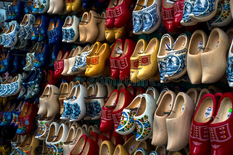 Shipley rely ecstasy Wooden Shoes or CLogs (Klompen) in Amsterdam, the Netherlands Editorial  Stock Photo - Image of shoes, clogs: 53558833