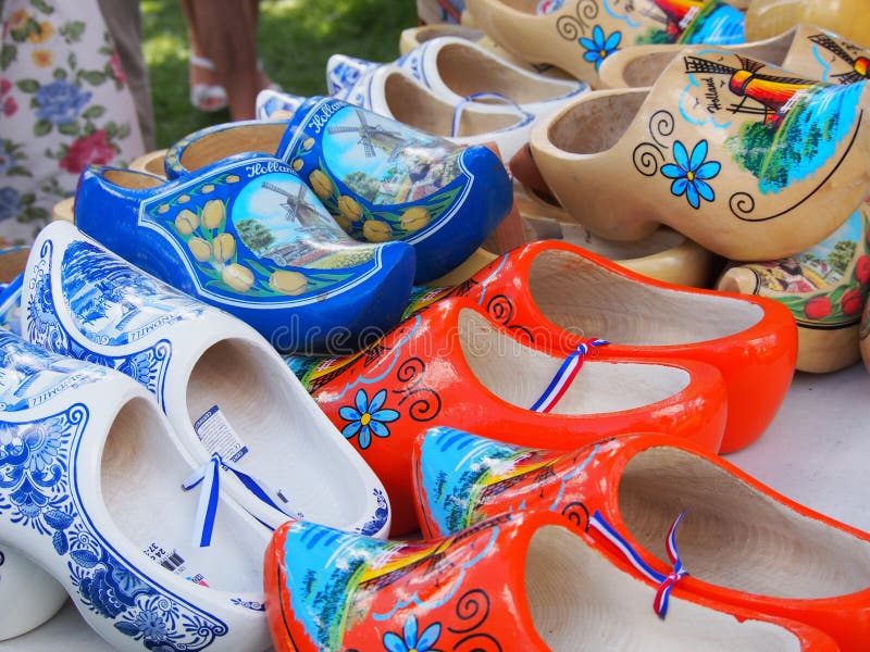 Wooden Shoes from Holland stock photo. Image of wooden 26518528