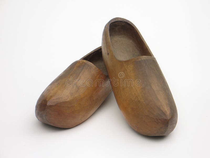 wooden clogging shoes