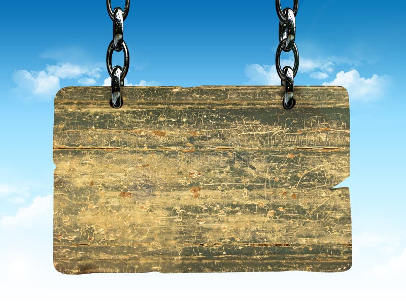 Wooden sign board stock illustration. Illustration of outdoor 15579406