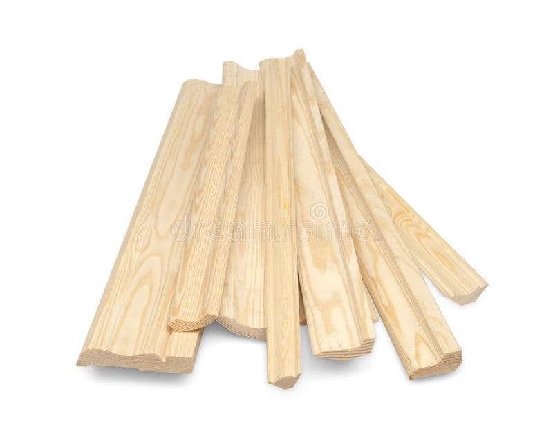 Wooden skirting boards