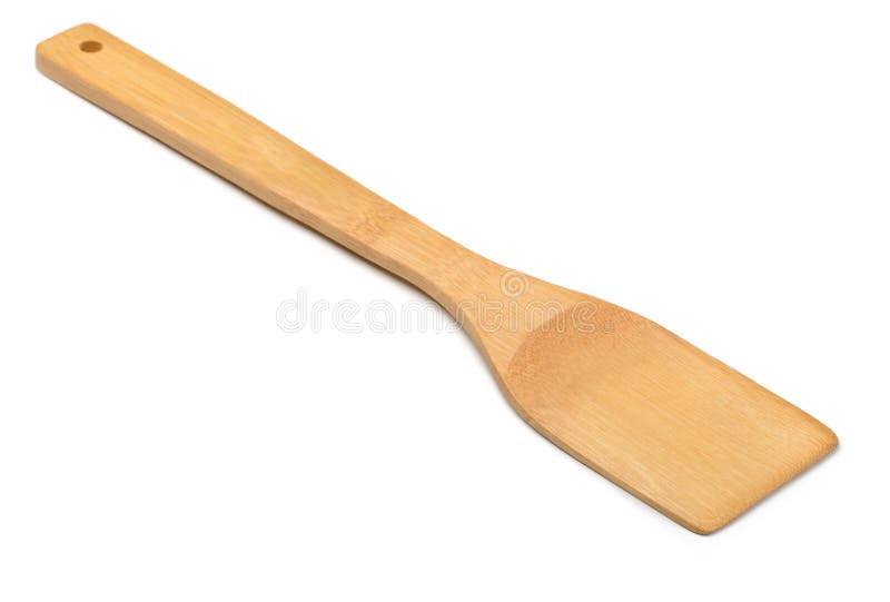 Wooden spatula stock images