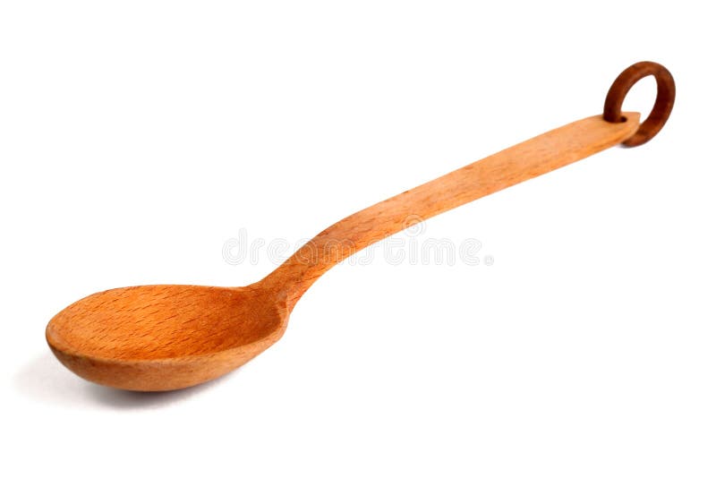 Wooden spoon stock image. Image of isolated, utensil 45952643