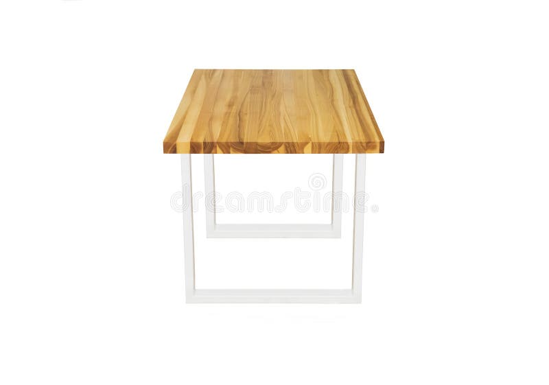 Natural Light Oak Wood Texture on Furniture Surface As Background Image