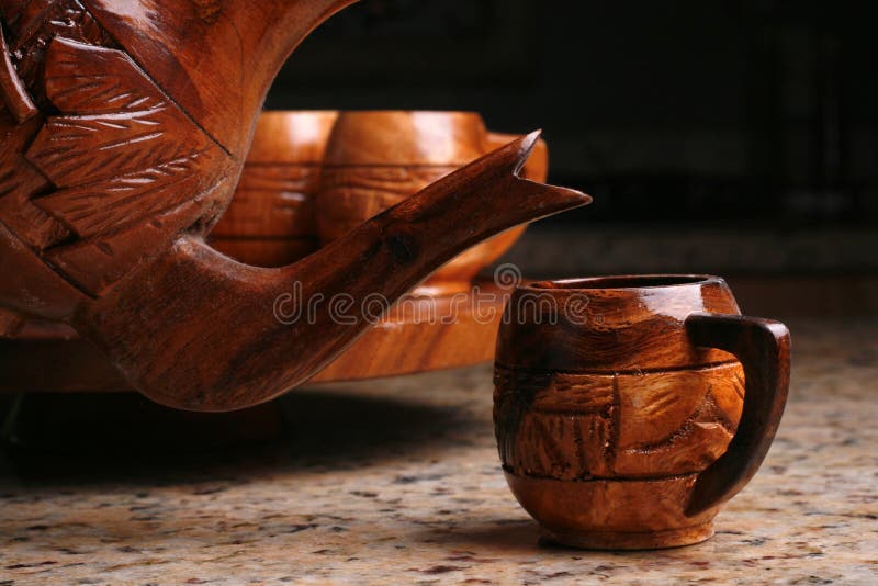 Wooden Tea cup