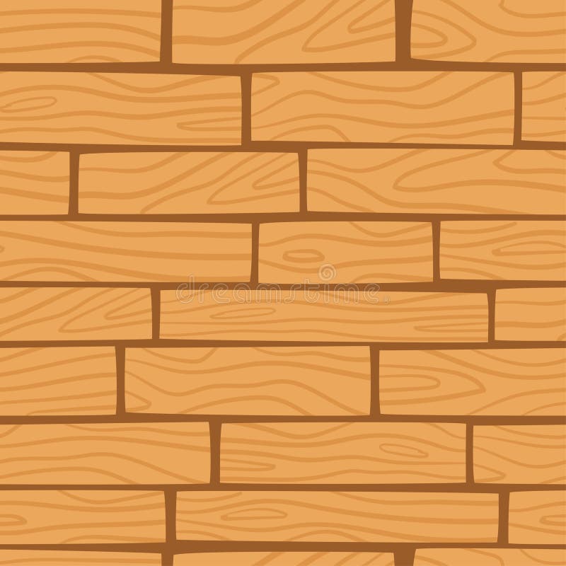Wooden Texture Background. Vector Seamless Pattern Stock Vector -  Illustration of cartoon, backdrop: 97526618