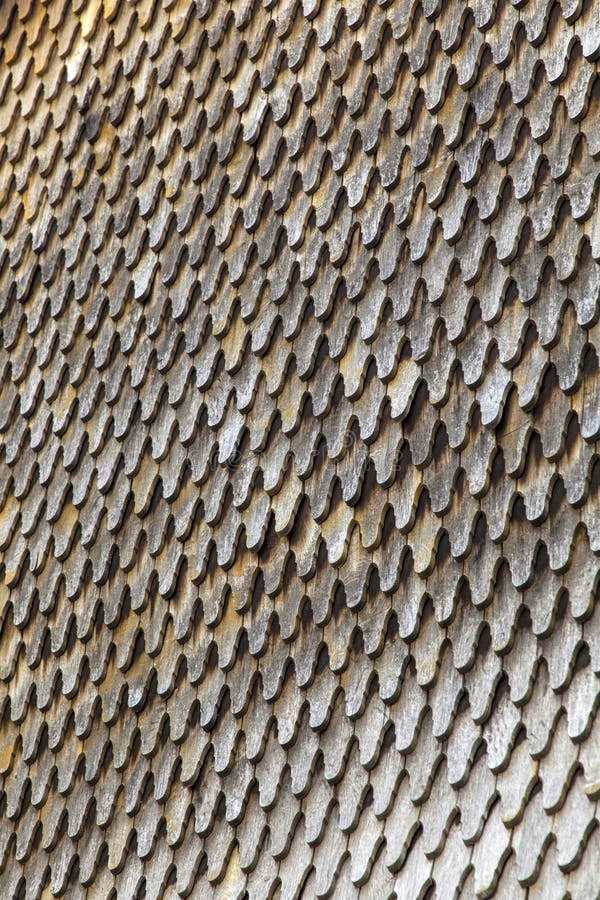 Wooden tiles on roof stock image. Image of material, natural 58008211