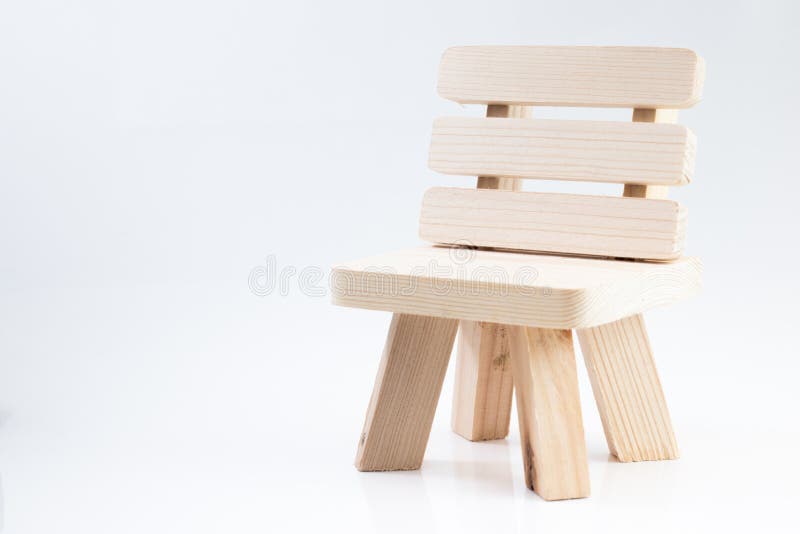 small wooden childs chair