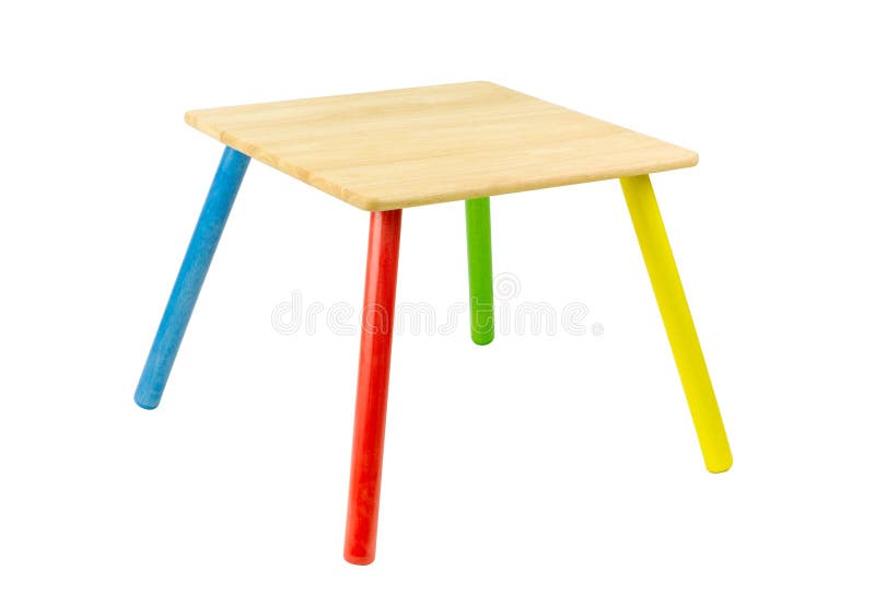 Wooden toy table