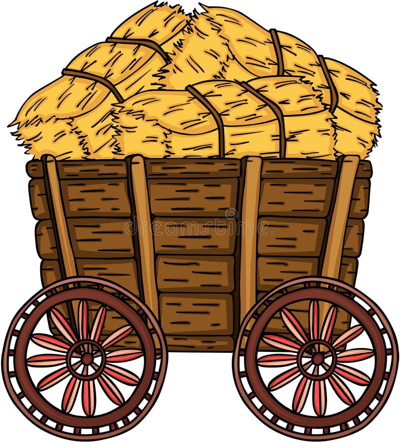 Телега рисунок для детей