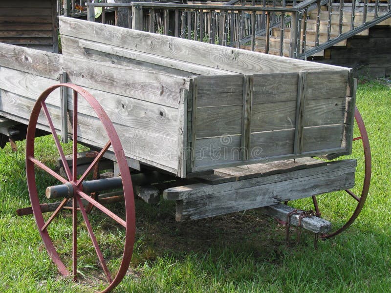 Wooden wagon