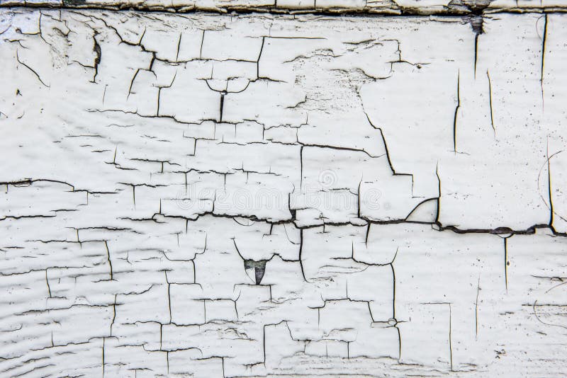 Wooden Wall with Cracked Old White Paint Stock Photo Image of shelve