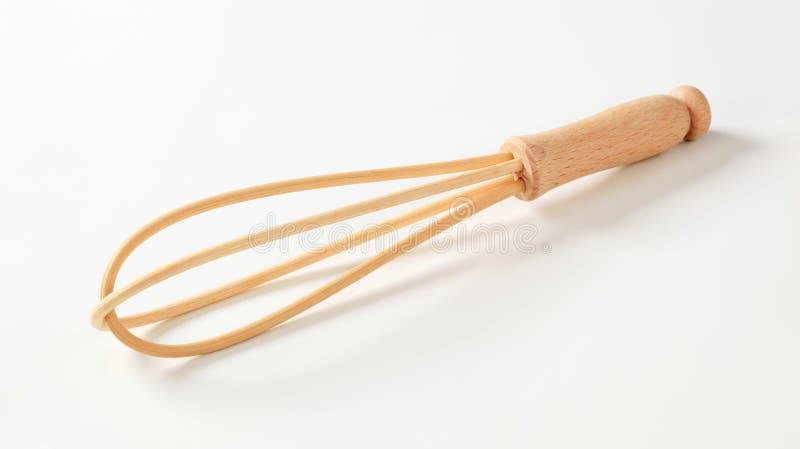 Wooden whisk