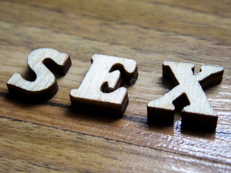 Word Sex Stock Image Image Of Sensuality Inscription 116977349 