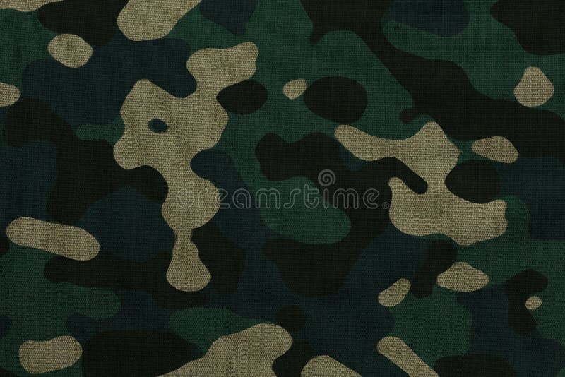 Woodland Army Camouflage Tarp Canvas Texture Stock Image - Image of ...