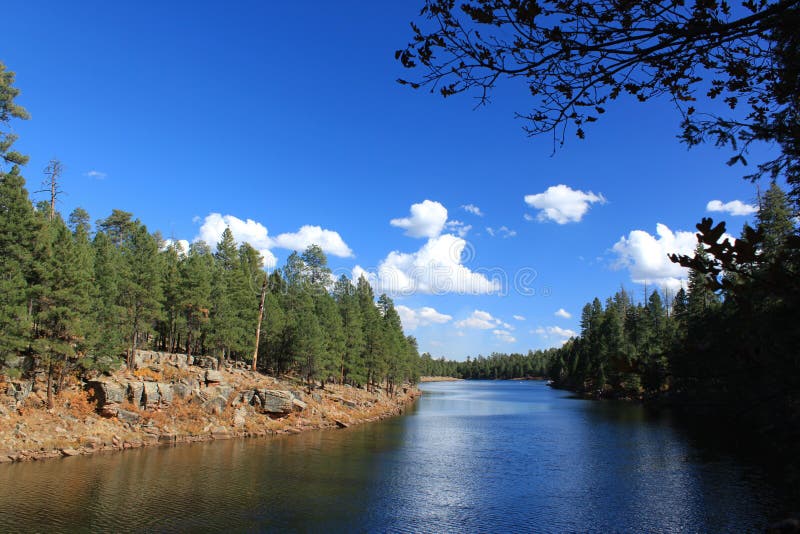 Woods Canyon Lake, Coconino County, Arizona, United States Stock Image