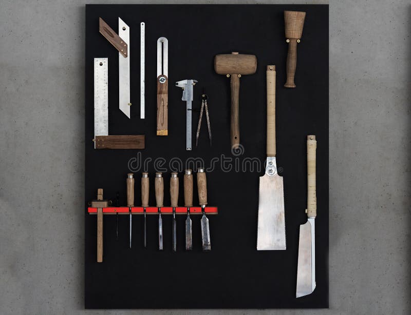 Woodwork narzędzia obraz royalty free Woodwork narzędzia obraz royalty free