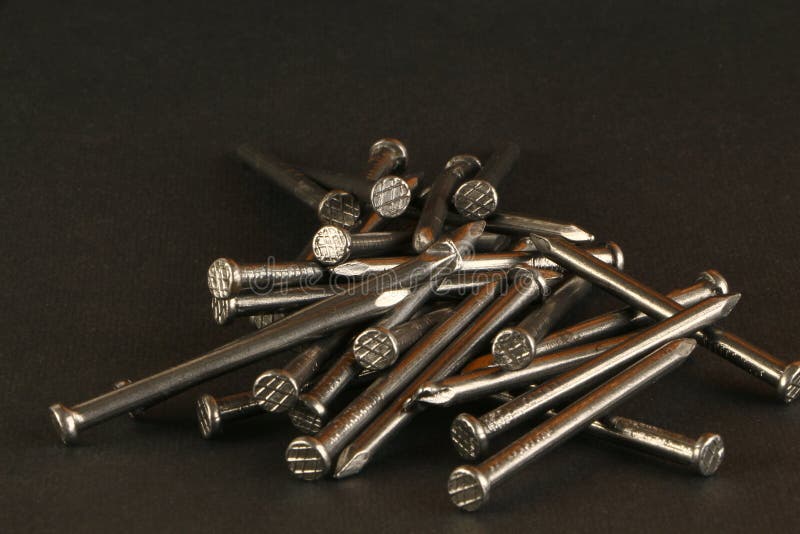 Metallic Iron Nails in Black Background Stock Photo - Image of aluminum, connecticut: 156113082 Metallic Iron Nails in Black Background Stock Photo - Image of aluminum, connecticut: 156113082