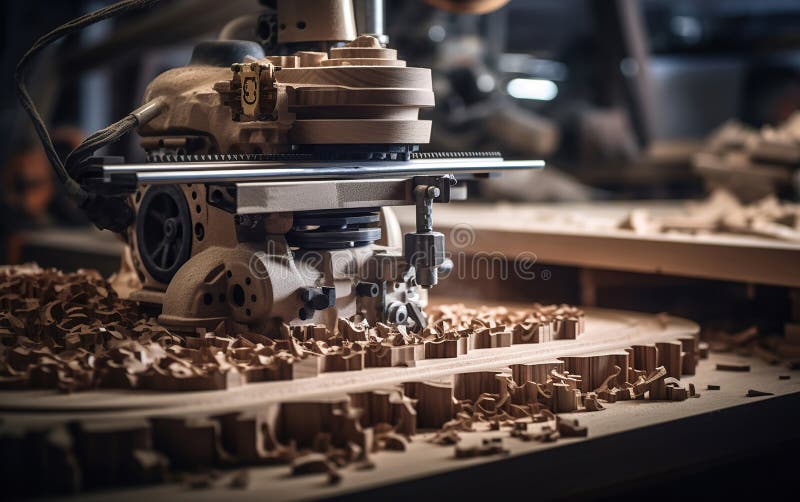 Woodworking Wonderland, Crafting with Precision and Passion. Generative(01)