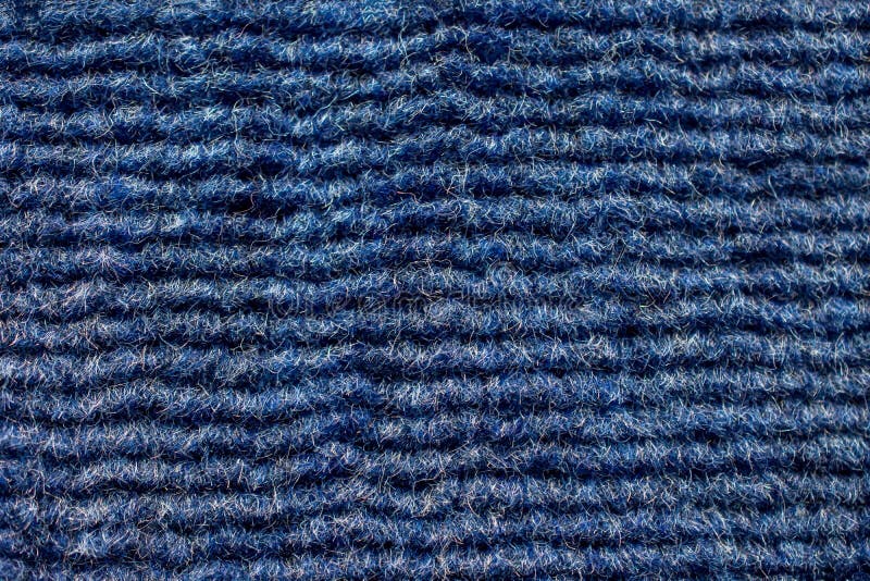 Blue Cotton Knitted Fabric Background Stock Photo, Picture And Royalty Free  Image