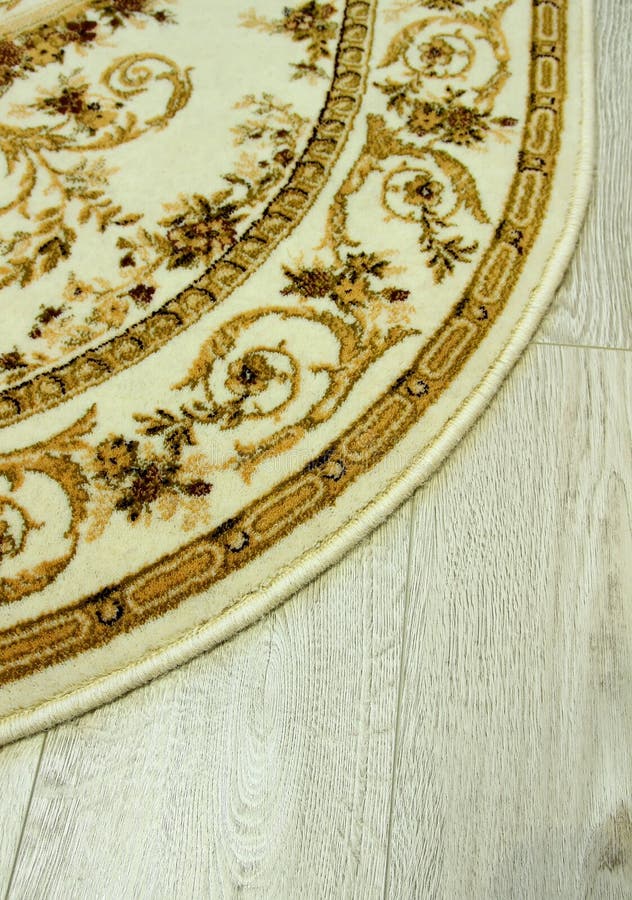 Wool oval rug stock image. Image of natural, surface 49054011