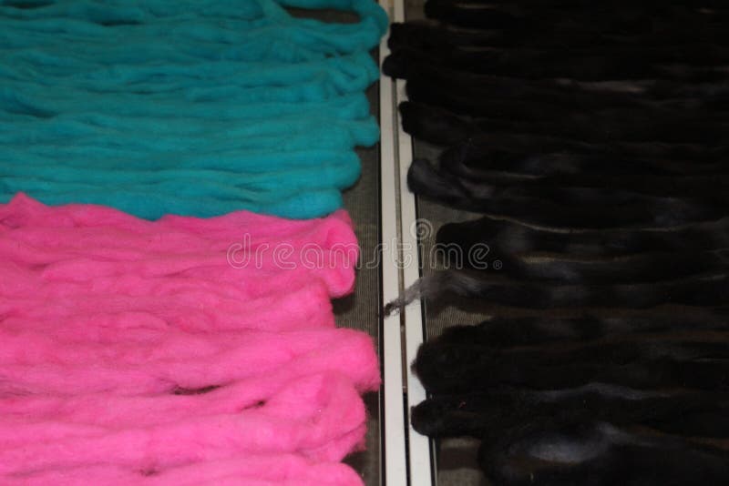 Wool roving stock image. Image of animals, felt, fiber 86444329