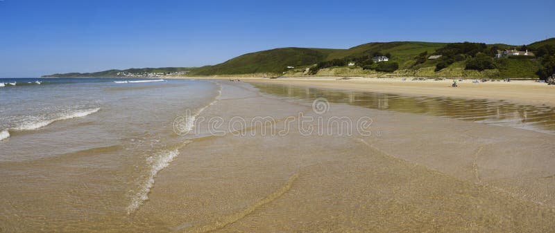 Woolacombe royalty free stock images