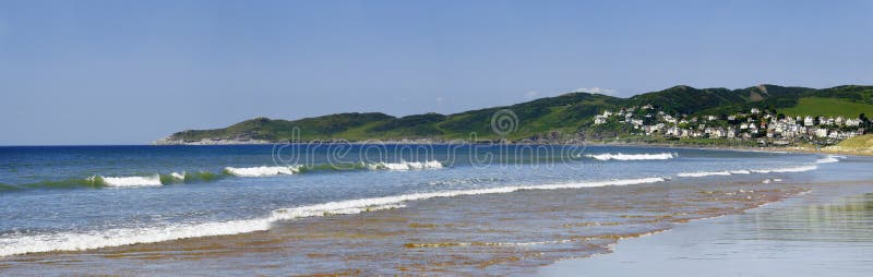 Woolacombe royalty free stock photography