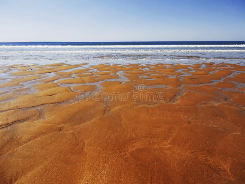 Woolacombe royalty free stock image