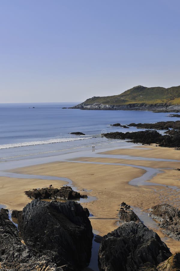Woolacombe royalty free stock photography