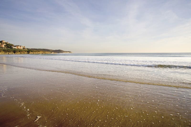 Woolacombe stock photo