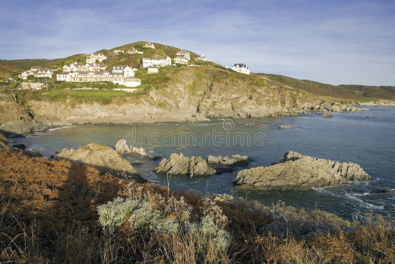 Woolacombe royalty free stock photos