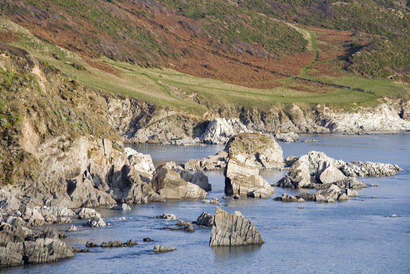 Woolacombe stock photography