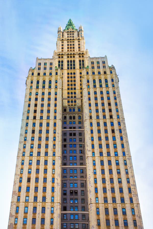 Woolworth Building Manhattan Editorial Image - Image of decorative ...