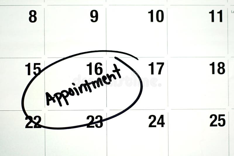 calendar appointment
