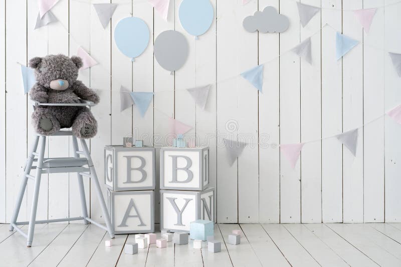 Baby Shower Balloon Wall Photos Free Royalty Free Stock Photos From Dreamstime