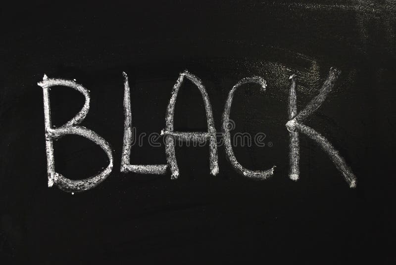 Объяснить слово черный