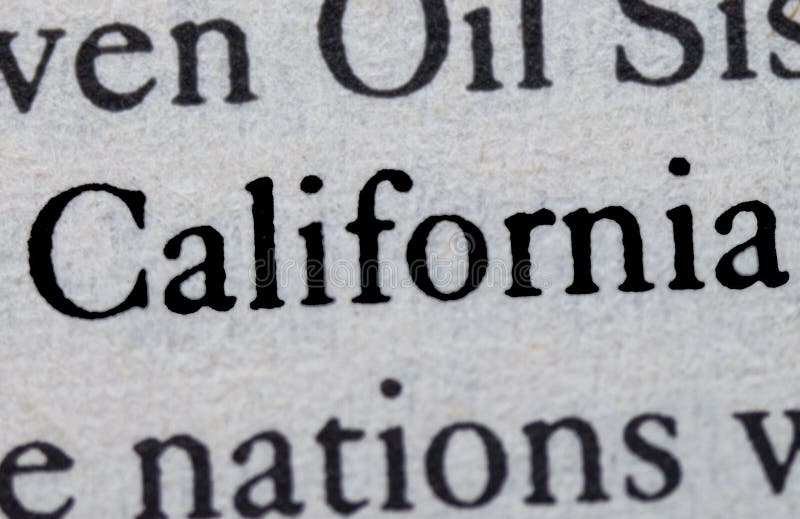 Word california stock image. Image of banner, united 99699121