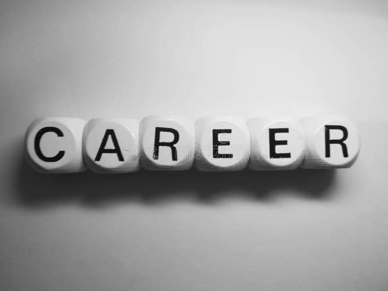 Career Spelled Dice Letters Stock Photos Free & RoyaltyFree Stock