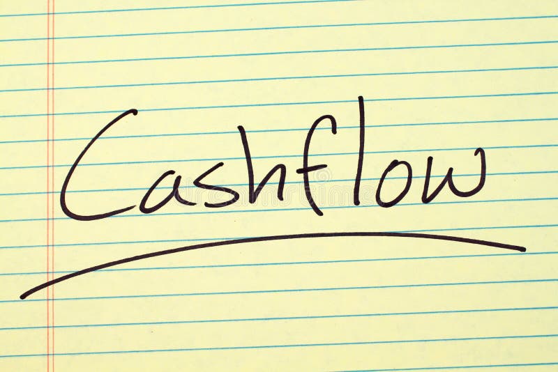 Cashflow On A Yellow Legal Pad